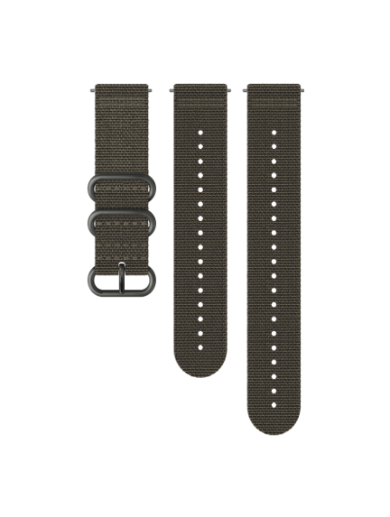 SUUNTO 24mm TEXTILE FOLIAGE/GRAY apyrankė